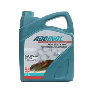 روغن موتور ادینول 10W 40 ADDINOL SP ظرفیت 4 لیتر
