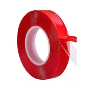 نوار ‌چسب دوطرفه بی رنگ ژله ای مدل REG10 عرض 2 سانتی متر