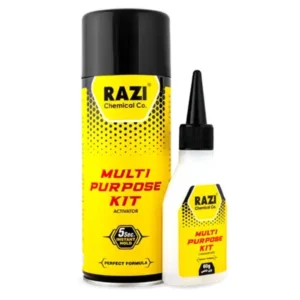 چسب 123 رازی Razi حجم 400 میلی لیتر