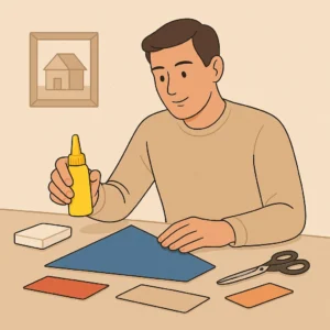 چسب در پروژههای خلاقانه