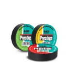 نوارچسب برق مشکی رازی مدل Prestige عرض 16 میلی‌متر طول 10 یارد مناسب عایق‌کاری سیم و کابل