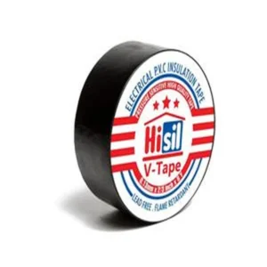 نوارچسب برق مشکی هایسیل مدل 130 میکرون عرض 14 میلی‌متر طول 8 یارد مناسب عایق‌کاری سیم و کابل