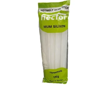 چسب حرارتی ضخیم هکتور وزن 1 کیلوگرم مناسب تفنگ حرارتی صنعتی و مصارف عمومی