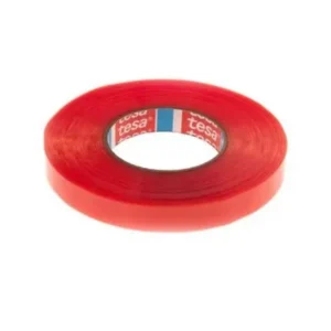 چسب دوطرفه قرمز عرض 2.5 سانتی‌متر مناسب نصب قطعات و سطوح صاف