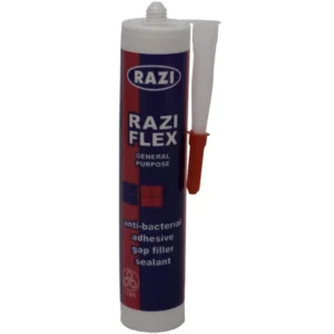 چسب سیلیکونی بیرنگ رازی فلكس مدل Flex حجم 250 میلی لیتر