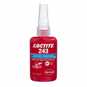 لاک قفل رزوه مدل Loctite 243 حجم 50 میلی‌لیتر اصل هنکل