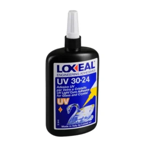 چسب یو وی لاکسیل مدل Loxeal UV 30 24 حجم 250 میلی‌لیتر مخصوص شیشه و پلاستیک
