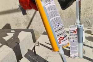 کاشت میلگرد در بتن