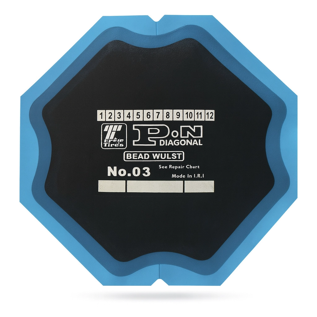 وصله تایری شماره 3 زرین تایر copy وصله تایری شماره 3 زرین