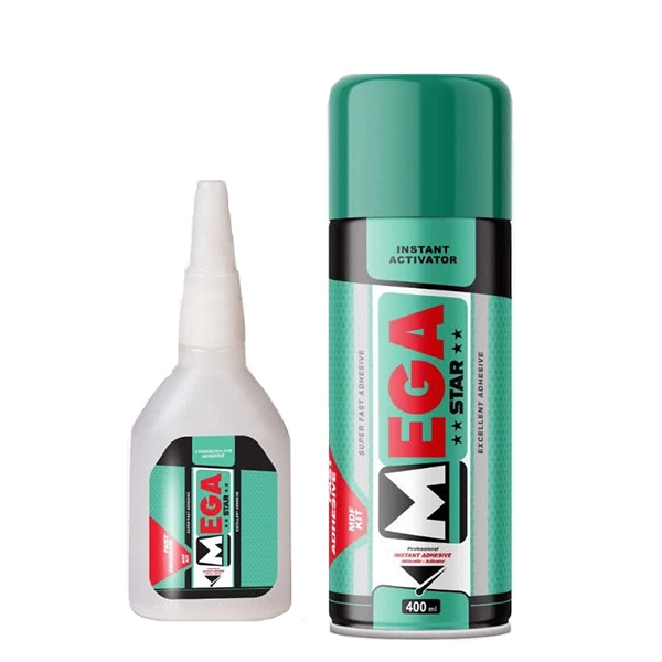 چسب 123 مگا استار سبز حجم ۴۰۰ میلی لیتر copy چسب 123 مگا استار