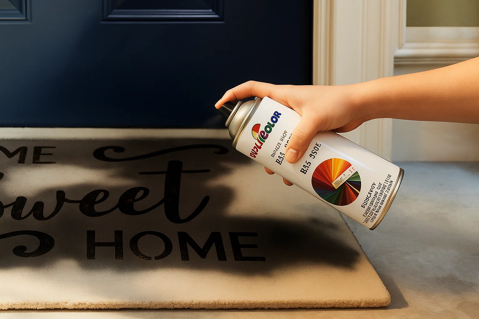 نکات استفاده از اسپری رنگ دوپلی کالر