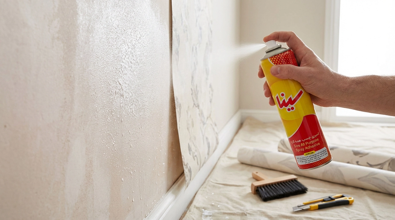 اسپری چسب برای اعلامیه